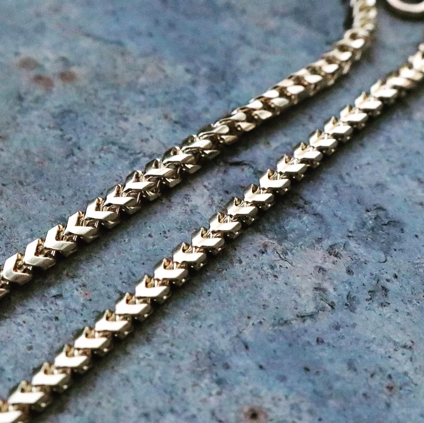 18K Solid Gold Franco Chain (3 mm)