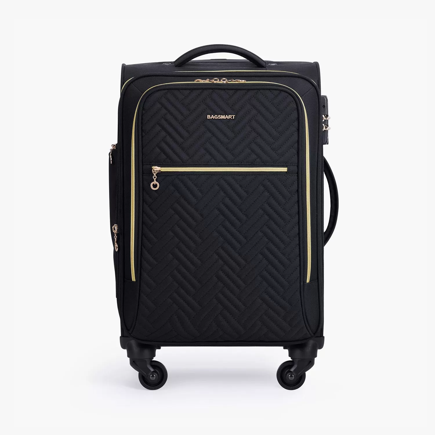 20 Inch Bonchemin Quilted Business & Travel Suitcase