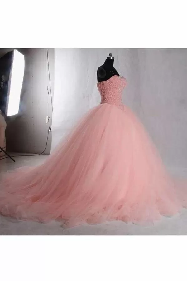 2024 Quinceanera Dresses Ball Gown Sweetheart P66S2S2A