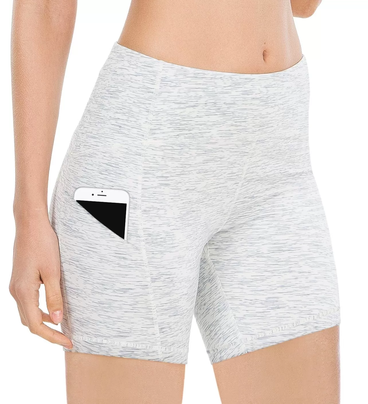 3 Side Pocket Workout Shorts 70822