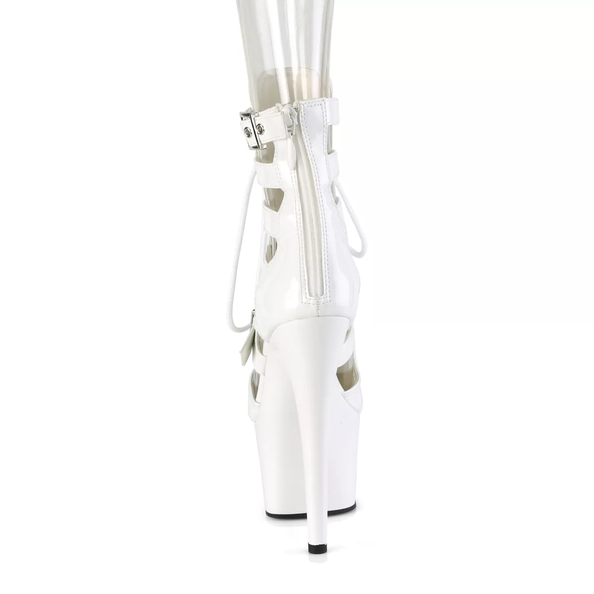 7 Inch Heel ADORE-1013MST White Patent