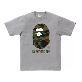 A BATHING APE 1ST CAMO BY BATHING APE TEE - GREY