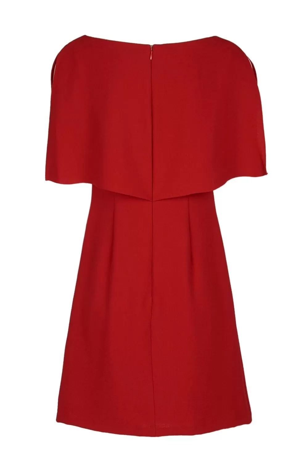 Adrianna Papell - AP1D100716 Popover Cape Crepe Shift Dress