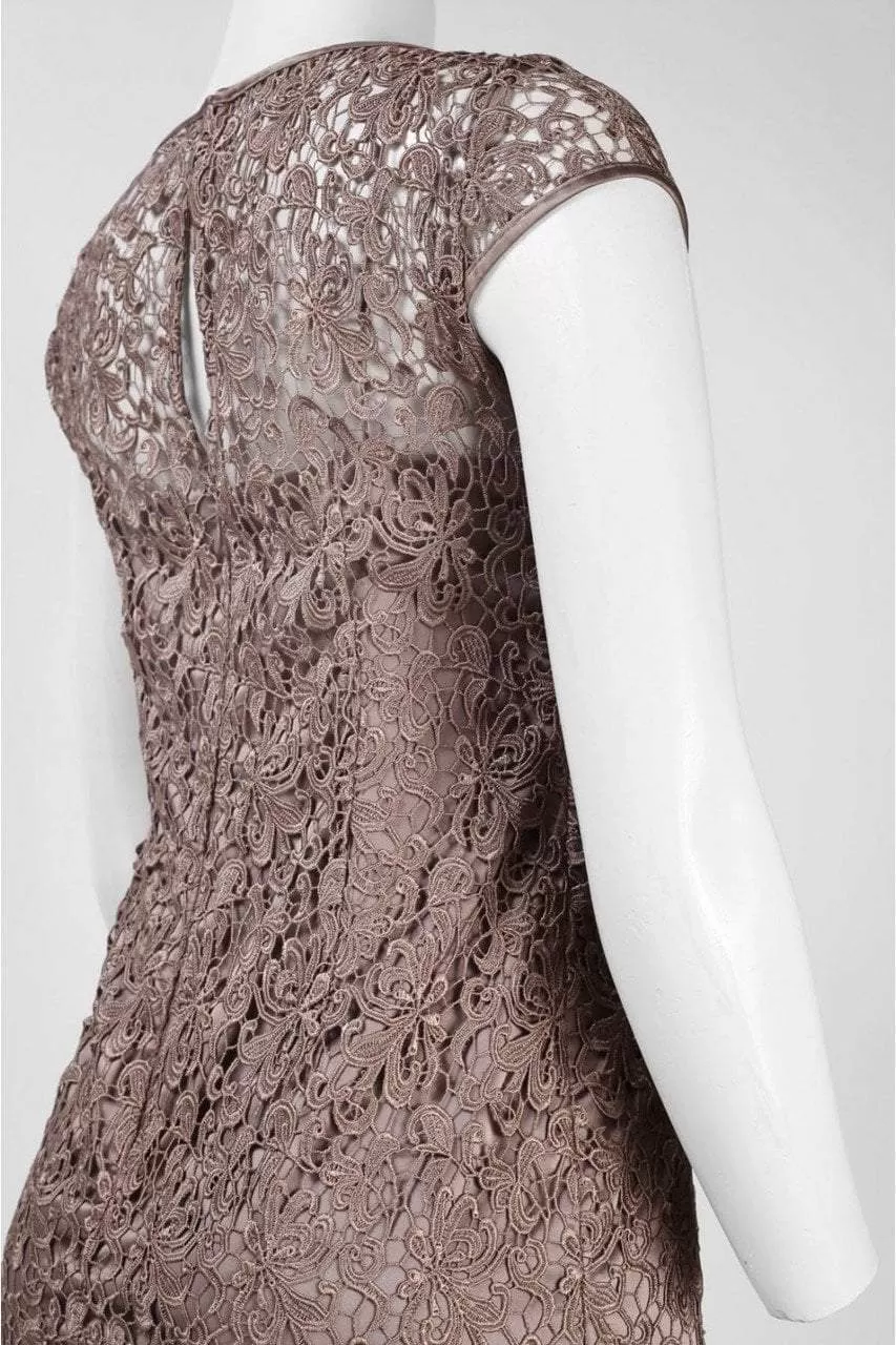 Adrianna Papell - Crochet Lace Dress 41877530