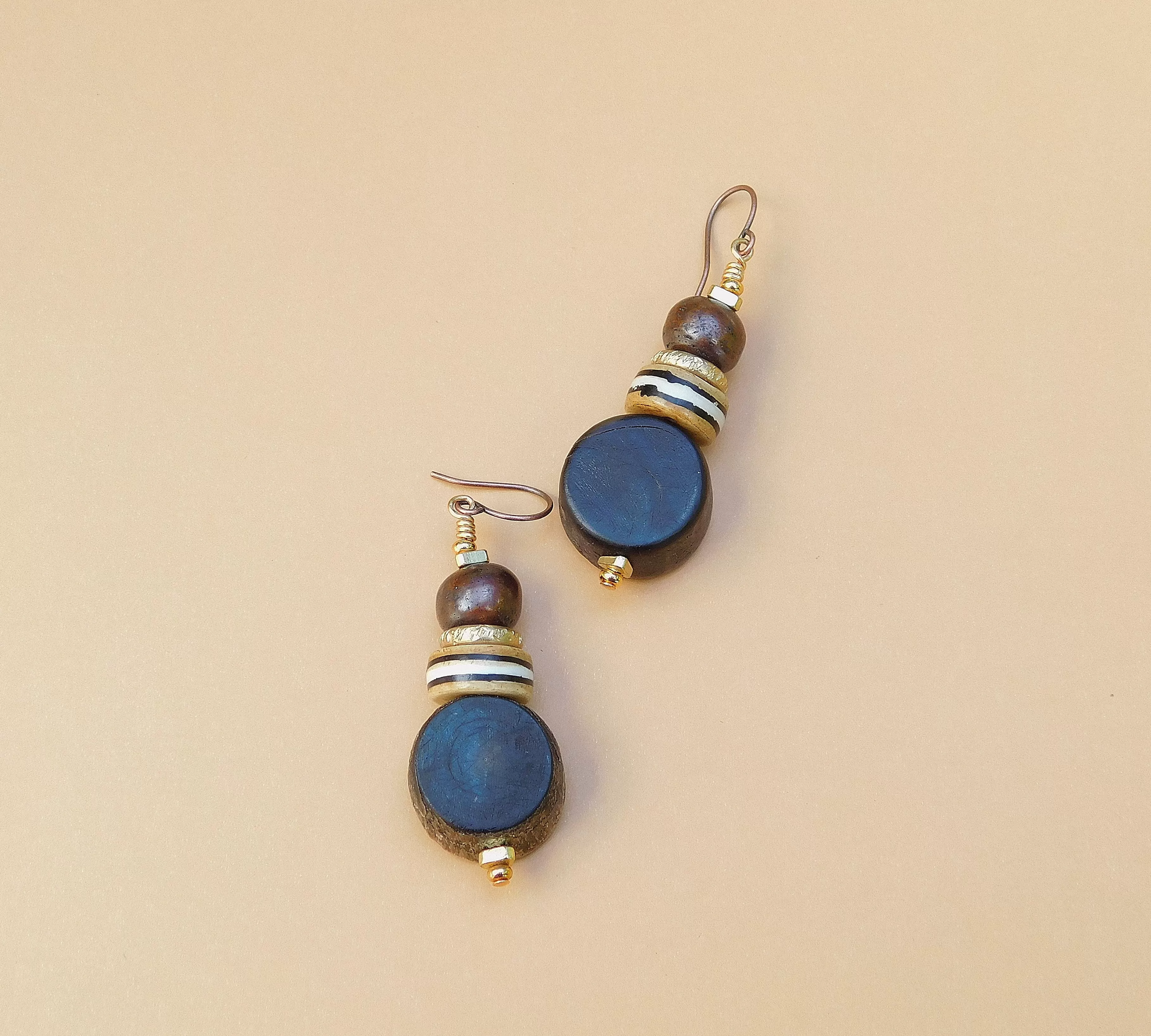 African Safari Inspired Earrings