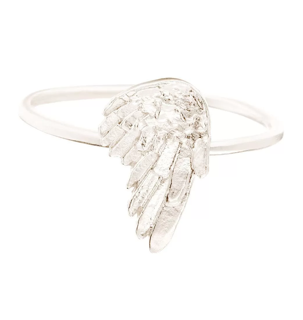 Angel Wing Stacking Ring