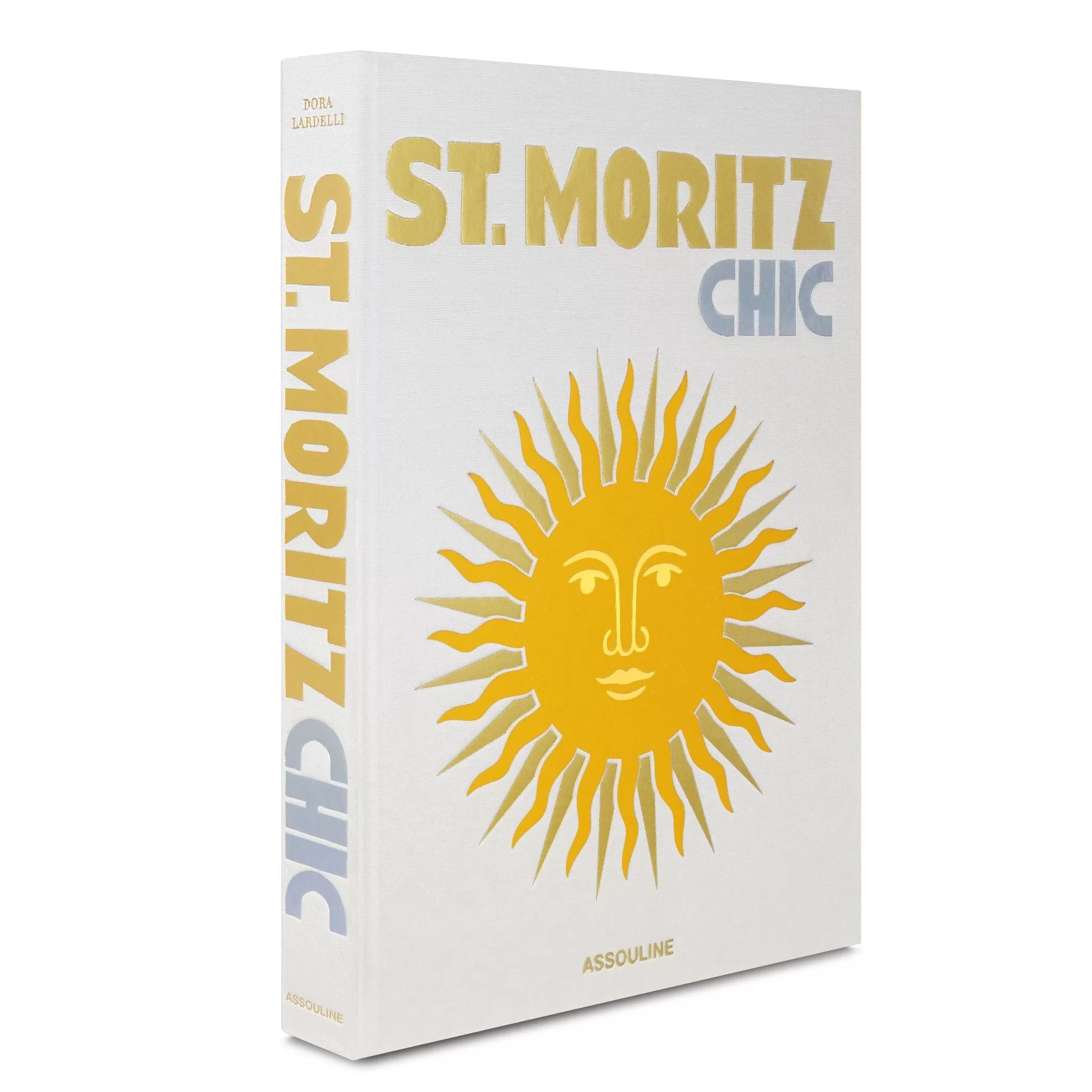 ASSOULINE St. Moritz Chic Hardcover Book by Dora Lardelli