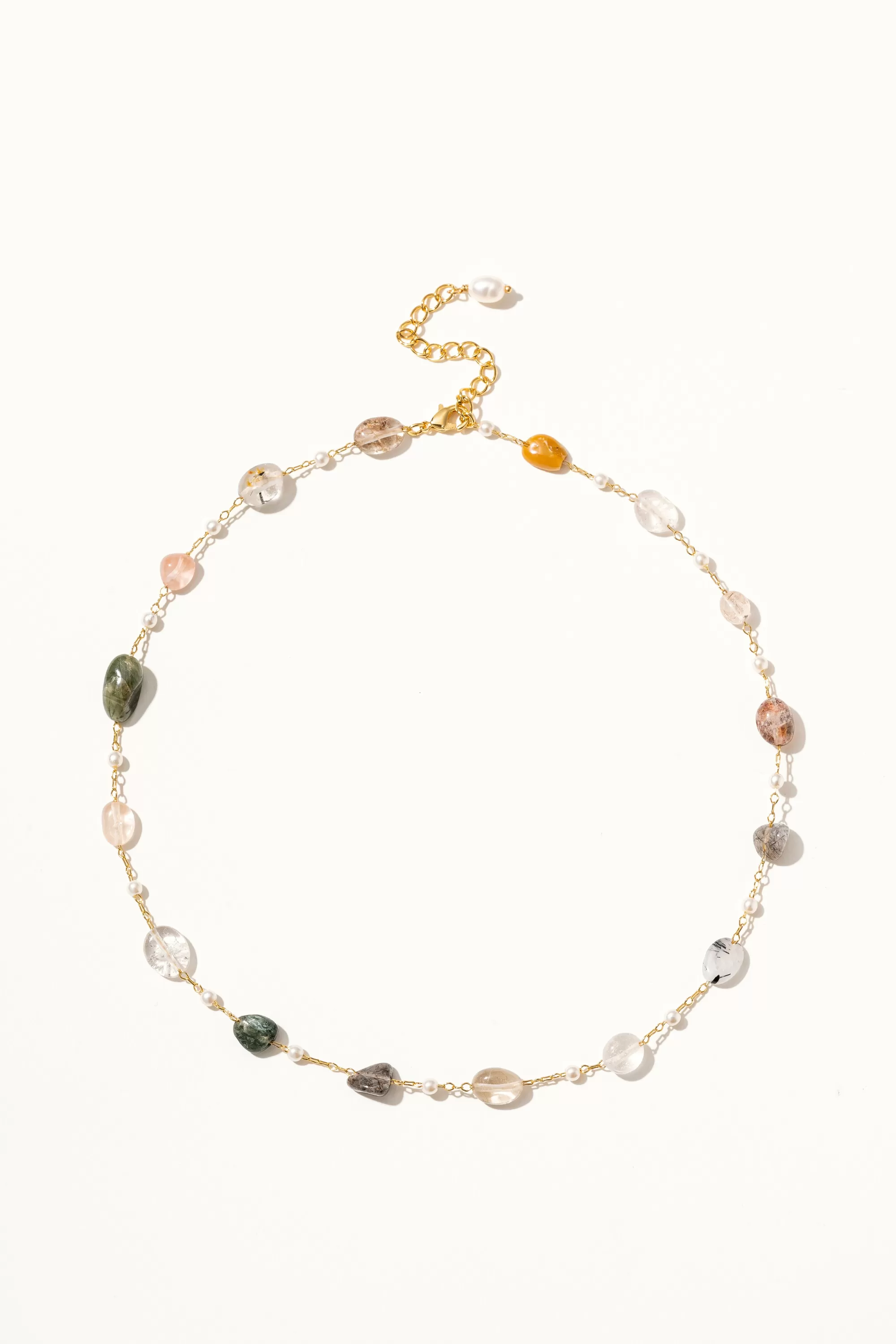 Aya Gemstone Mix Necklace