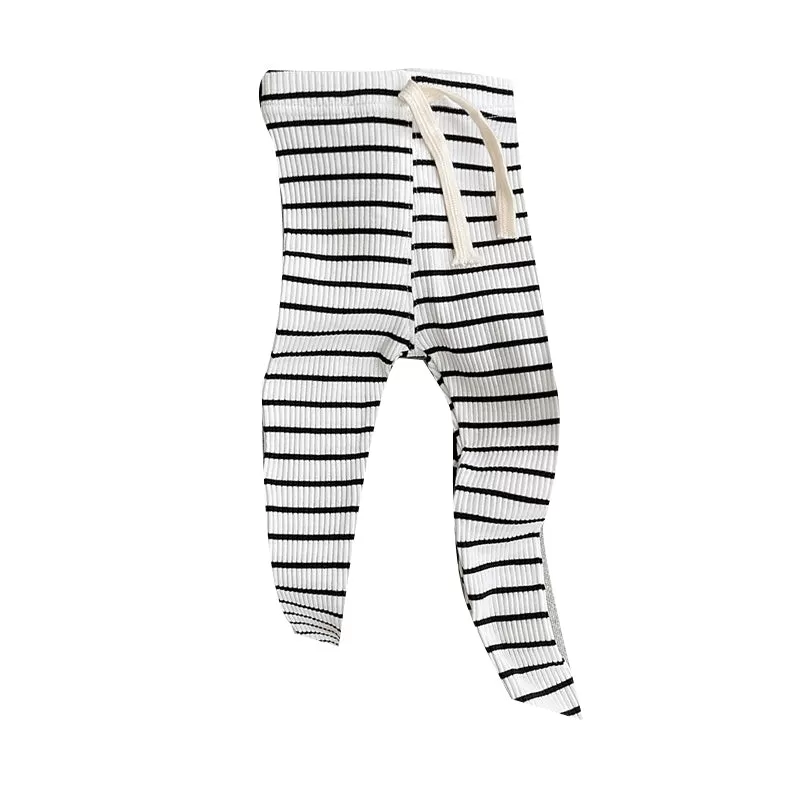 Baby Kid Girls Striped Pants Leggings