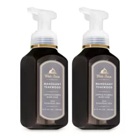 Bath & Body Works Hand Soap Foam Mahogany Teakwood 8.75 oz 259 ml 2-PACK