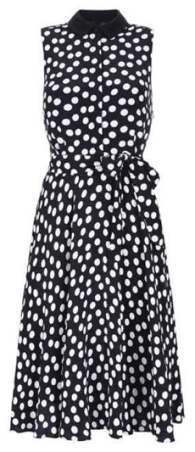 Belinda Polka Dress