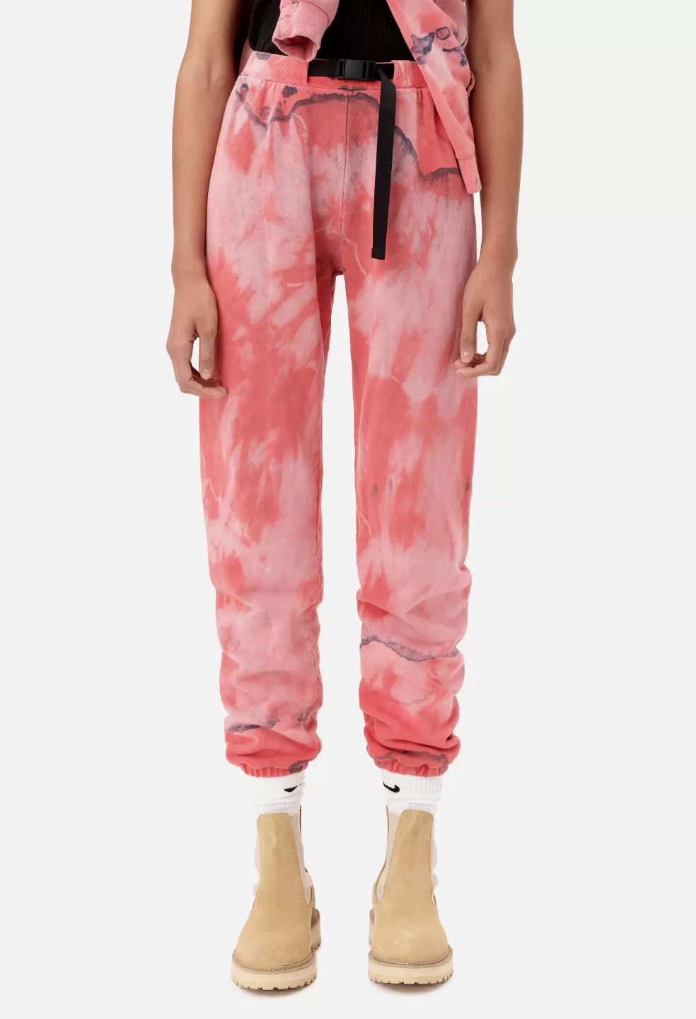 Belted Sweatpants / Spin Art