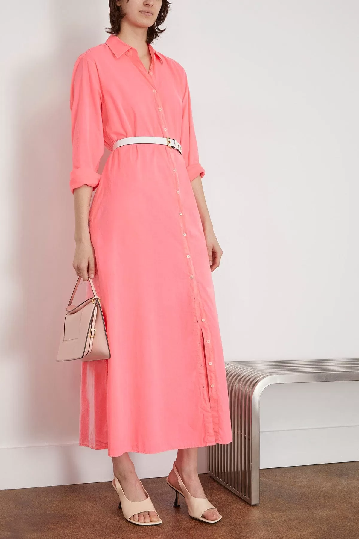 Boden Dress in Neon Pink