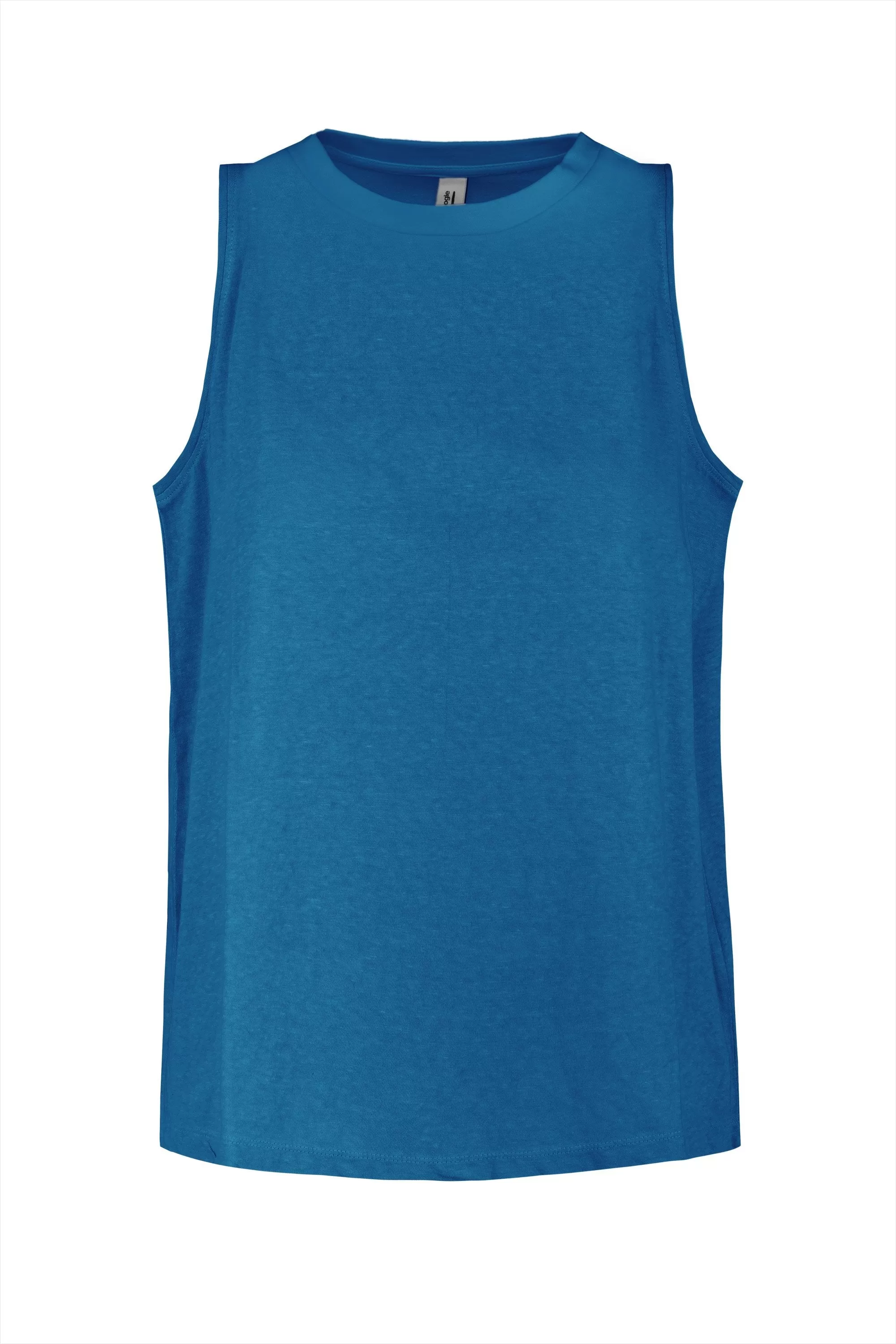 Bomboogie women's cotton tank top TW7463TJSEY cobalt