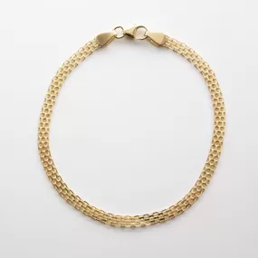 Braided Bismark Chain Bracelet