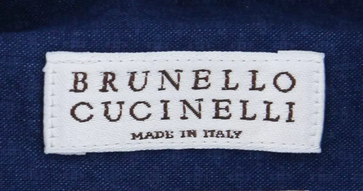 Brunello Cucinelli Blue Shirt - Full