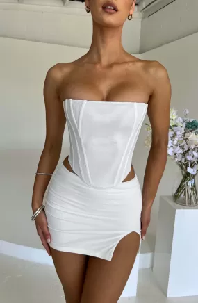 Cami Corset - White