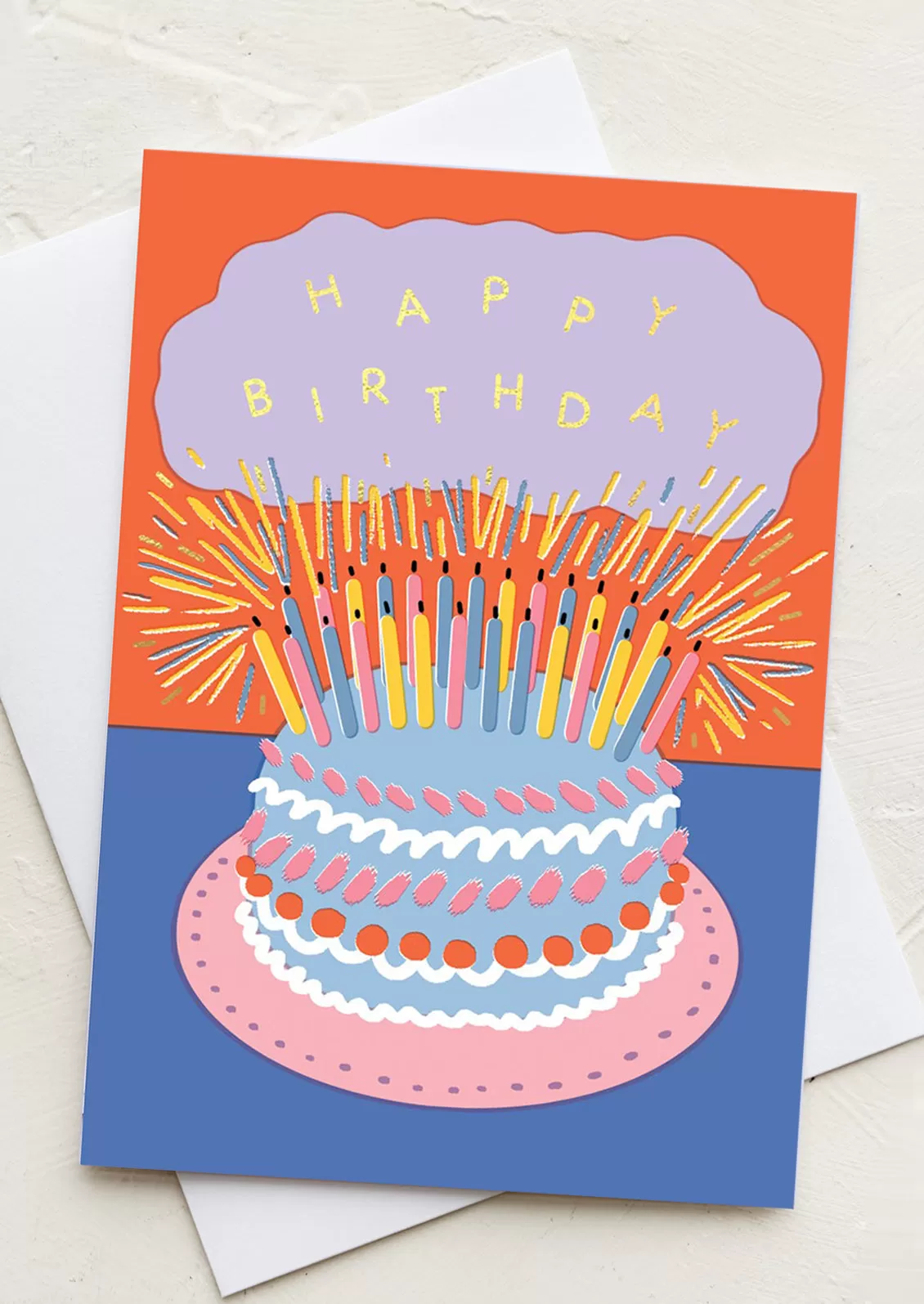 Candle Cake Birthday Card