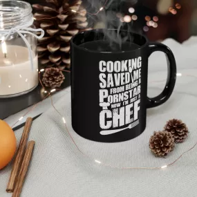 Chef Black Mug Design