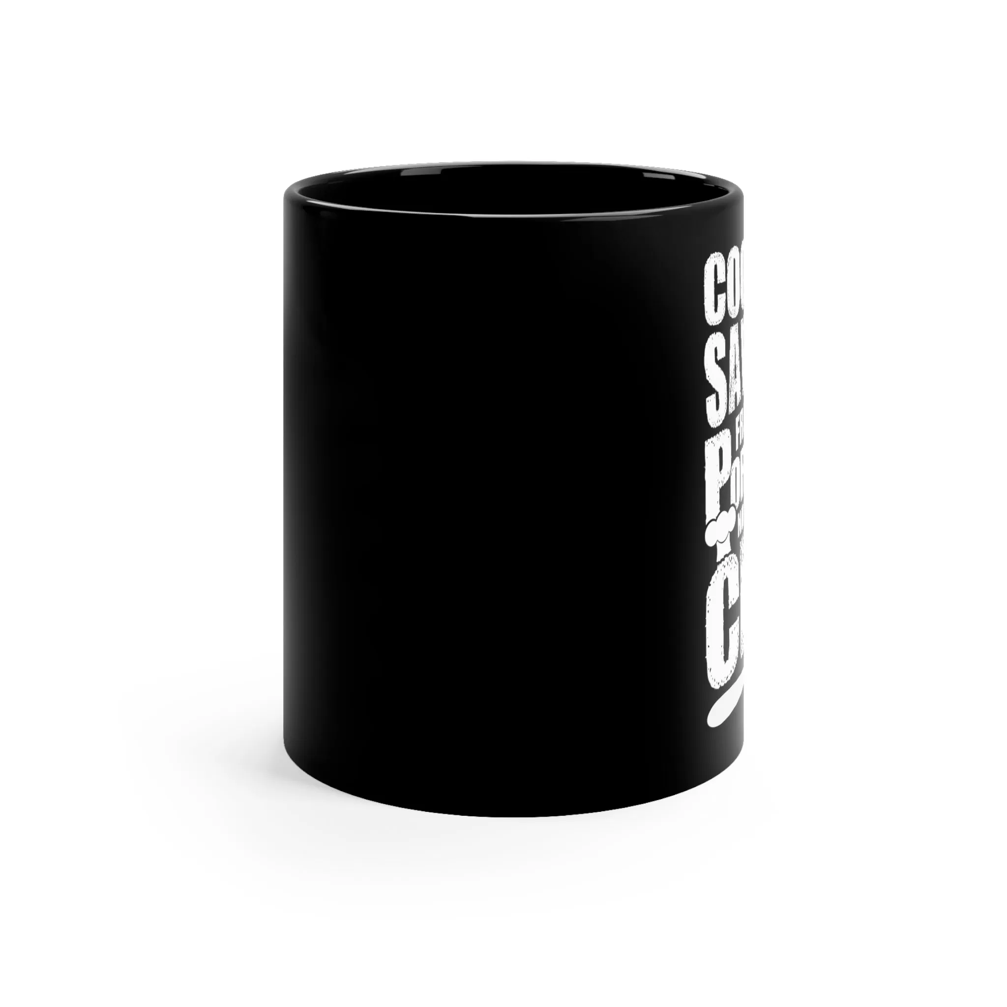 Chef Black Mug Design