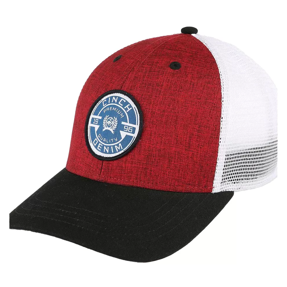 Cinch Men's Patch Logo Mesh Back Cap