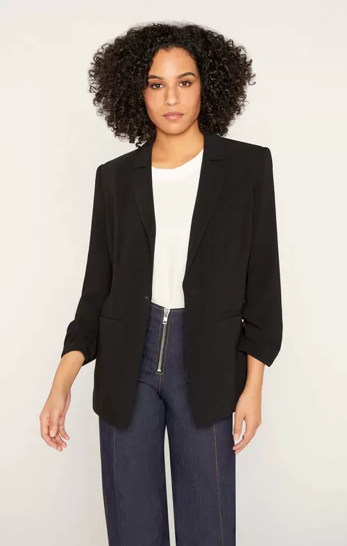 CINQ A SEPT Crepe Khloe Blazer