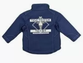 Cowboy Hardware Too Tough to Cry Navy Toddler Boy's Soft Shell Jacket