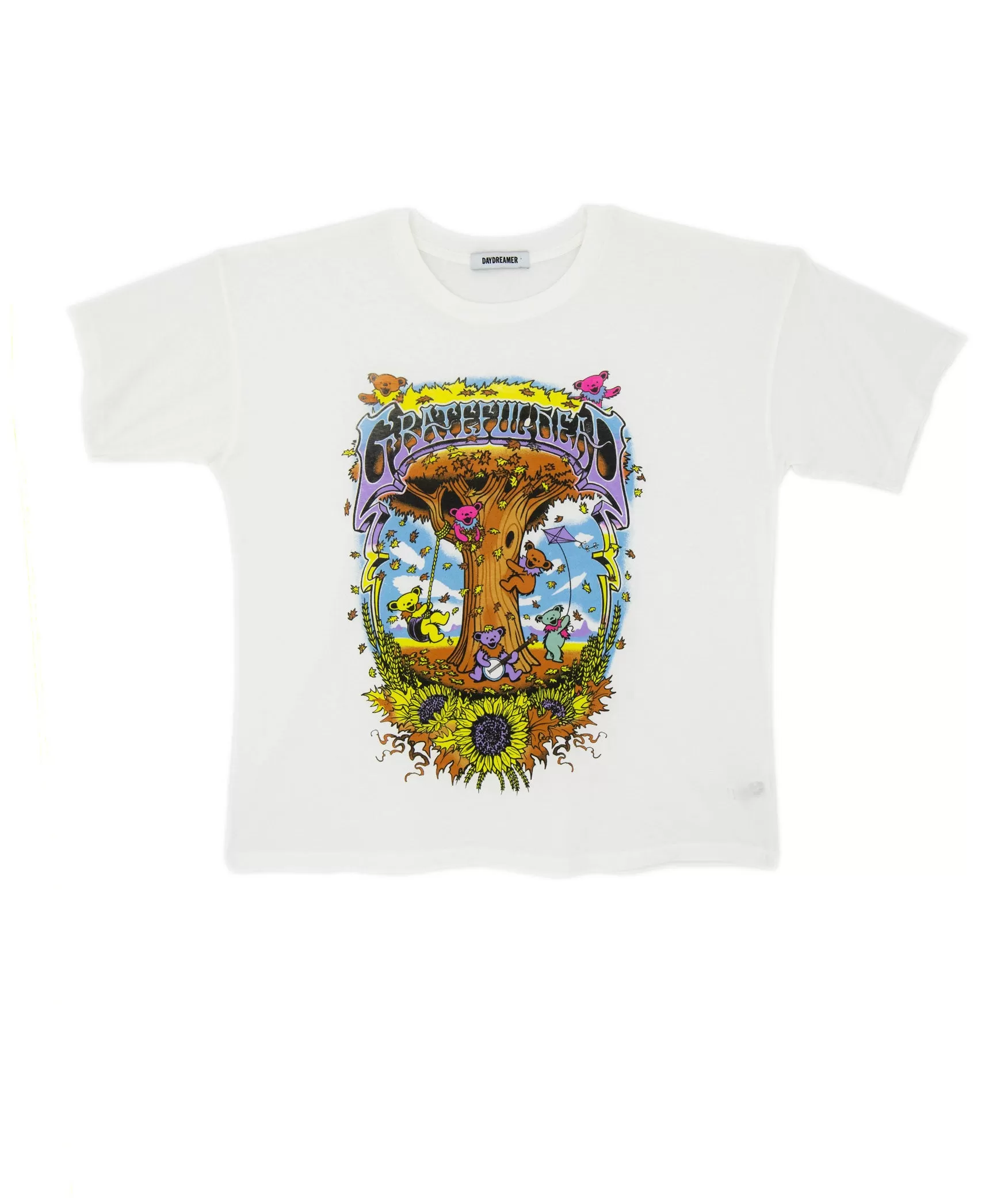 Daydreamer Women Grateful Dead Autumn Bears Merch Tee