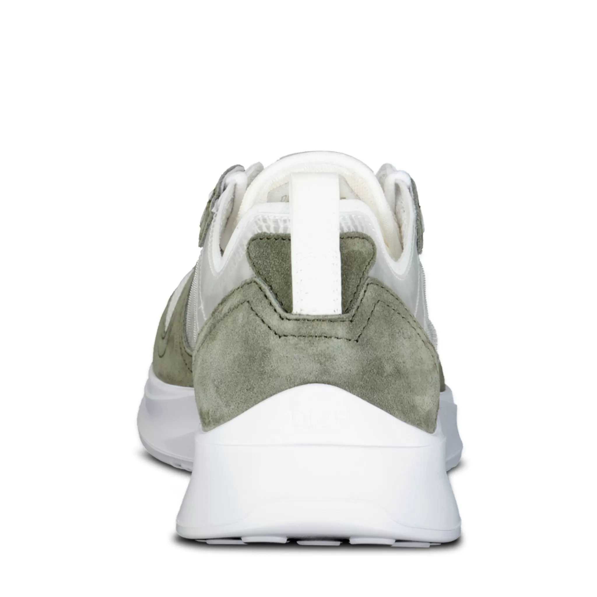 DIOR B25 SUEDE TRAINER WHITE & GREEN