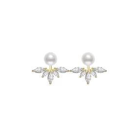 Elegant Freshwater Pearl Earrings WE00260