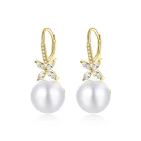 Elegant Freshwater Pearl Earrings WE00329 | EVERLEAF