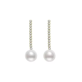 Elegant Freshwater Pearl Earrings WE00513