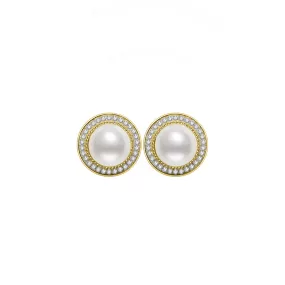 Elegant Freshwater Pearl Earrings WE00545