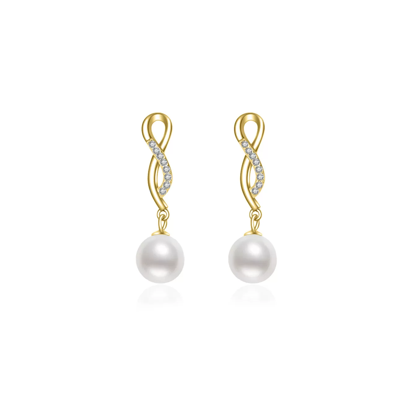 Elegant Freshwater Pearl Earrings WE00633