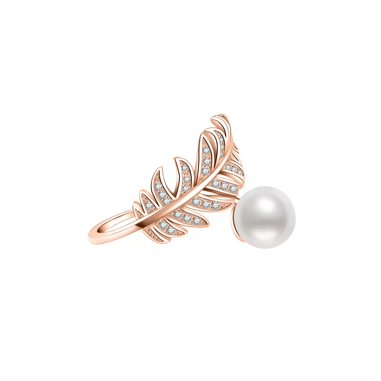 Elegant Freshwater Pearl Ring WR00208 | GARDENS