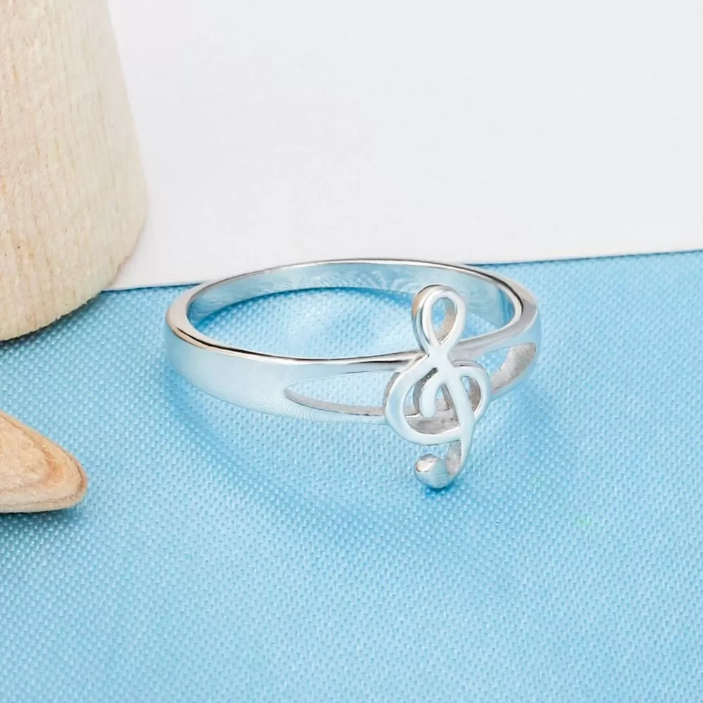 Elegant Musical Notes Rings For Women