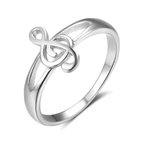 Elegant Musical Notes Rings For Women