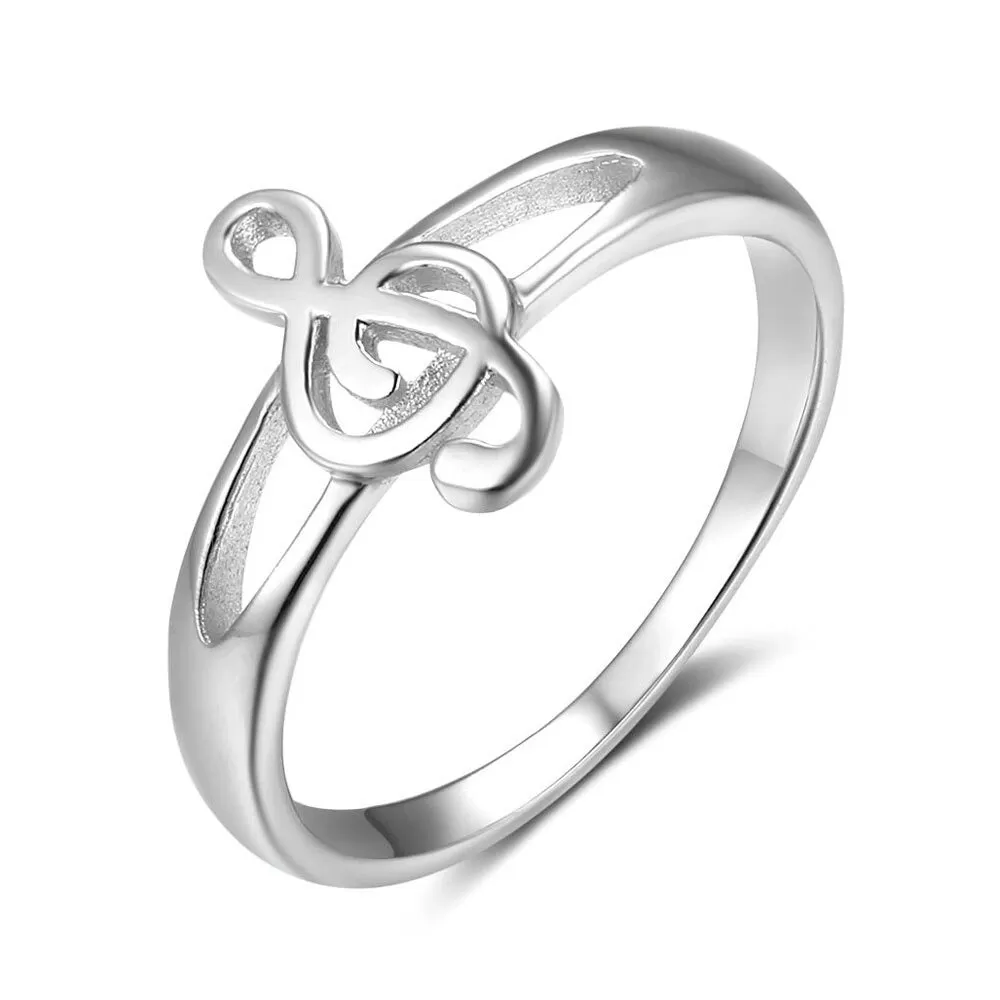 Elegant Musical Notes Rings For Women