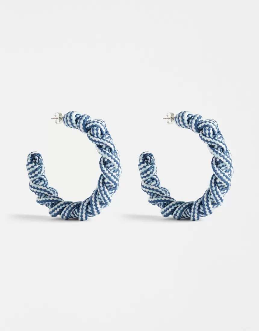 Elk - Kailin Cord Earring Blue