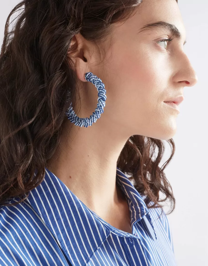 Elk - Kailin Cord Earring Blue