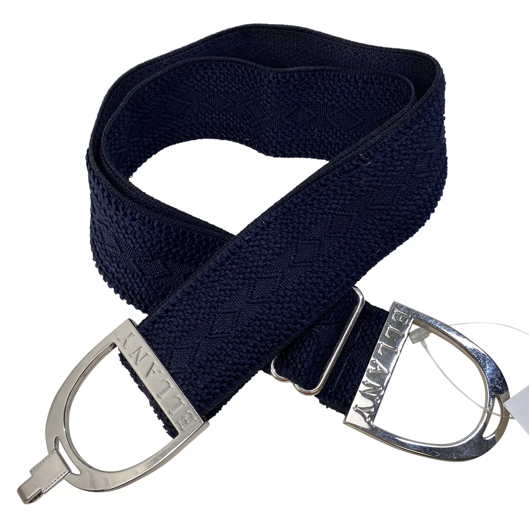 Ellany Equestrian Stirrup Stretch Belt in Navy - One Size