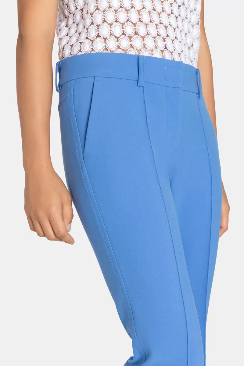 FARAH CROPPED FLARE PANT (TRU BLUE) - CAMBIO