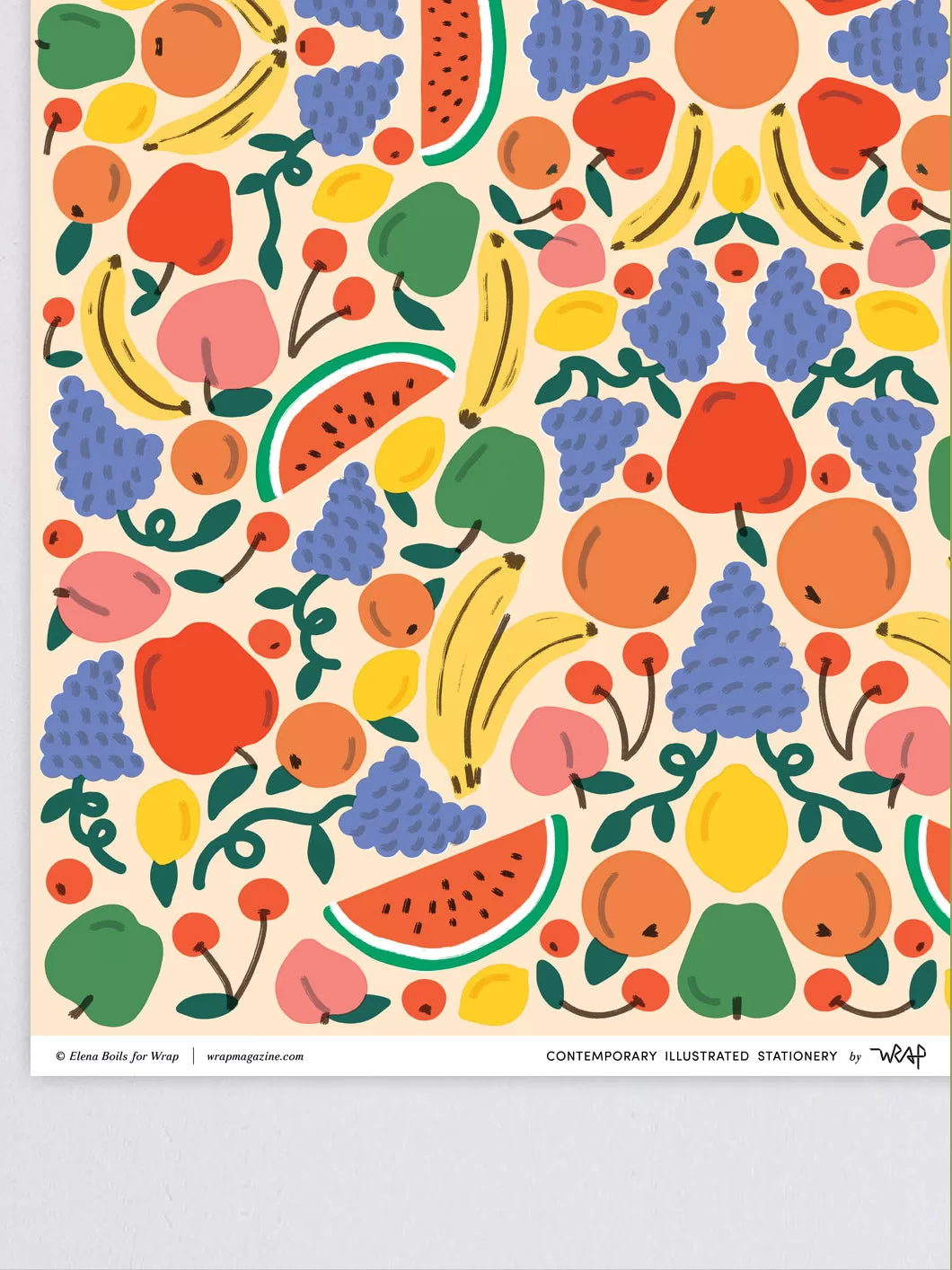 Fruit Cocktail Wrapping Paper