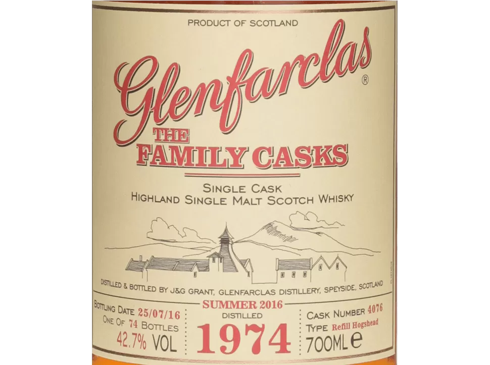 Glenfarclas Vintage 1974 Summer 2016