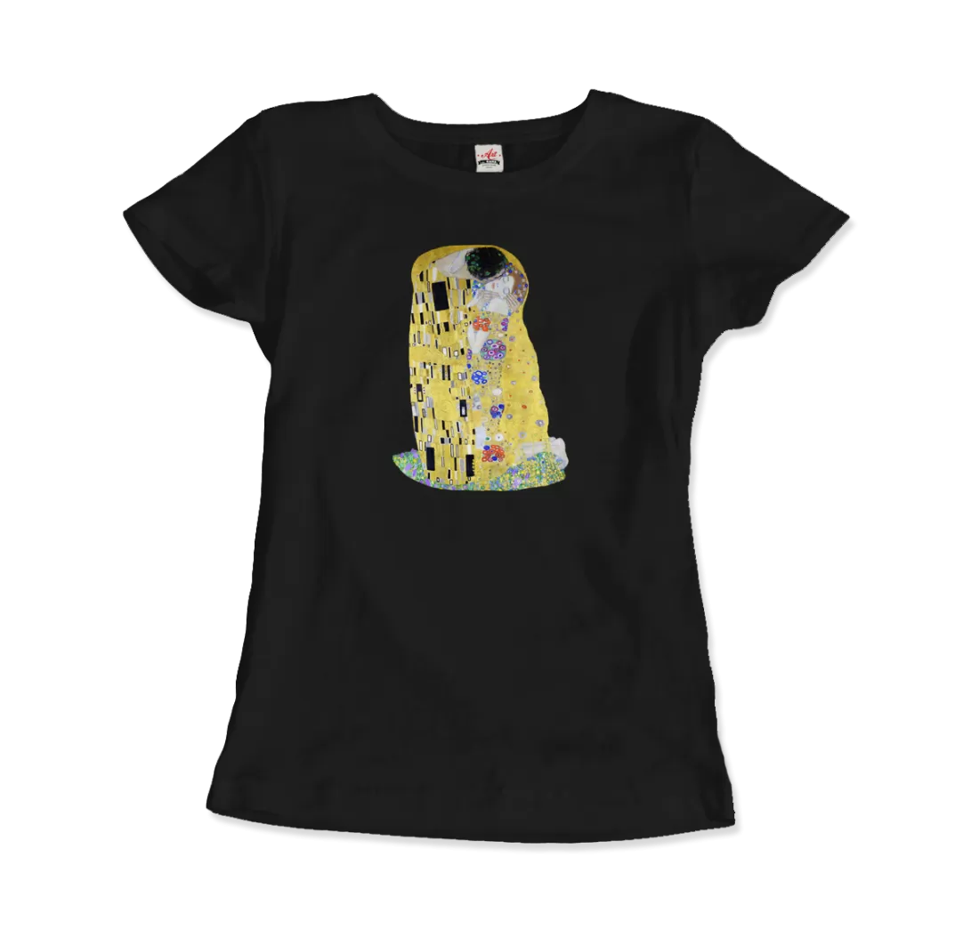 Gustav Klimt the Kiss (Or the Lovers), 1908 Artwork T-Shirt