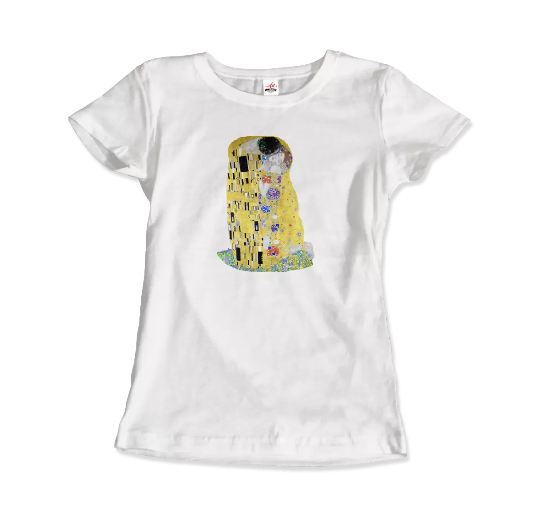 Gustav Klimt the Kiss (Or the Lovers), 1908 Artwork T-Shirt