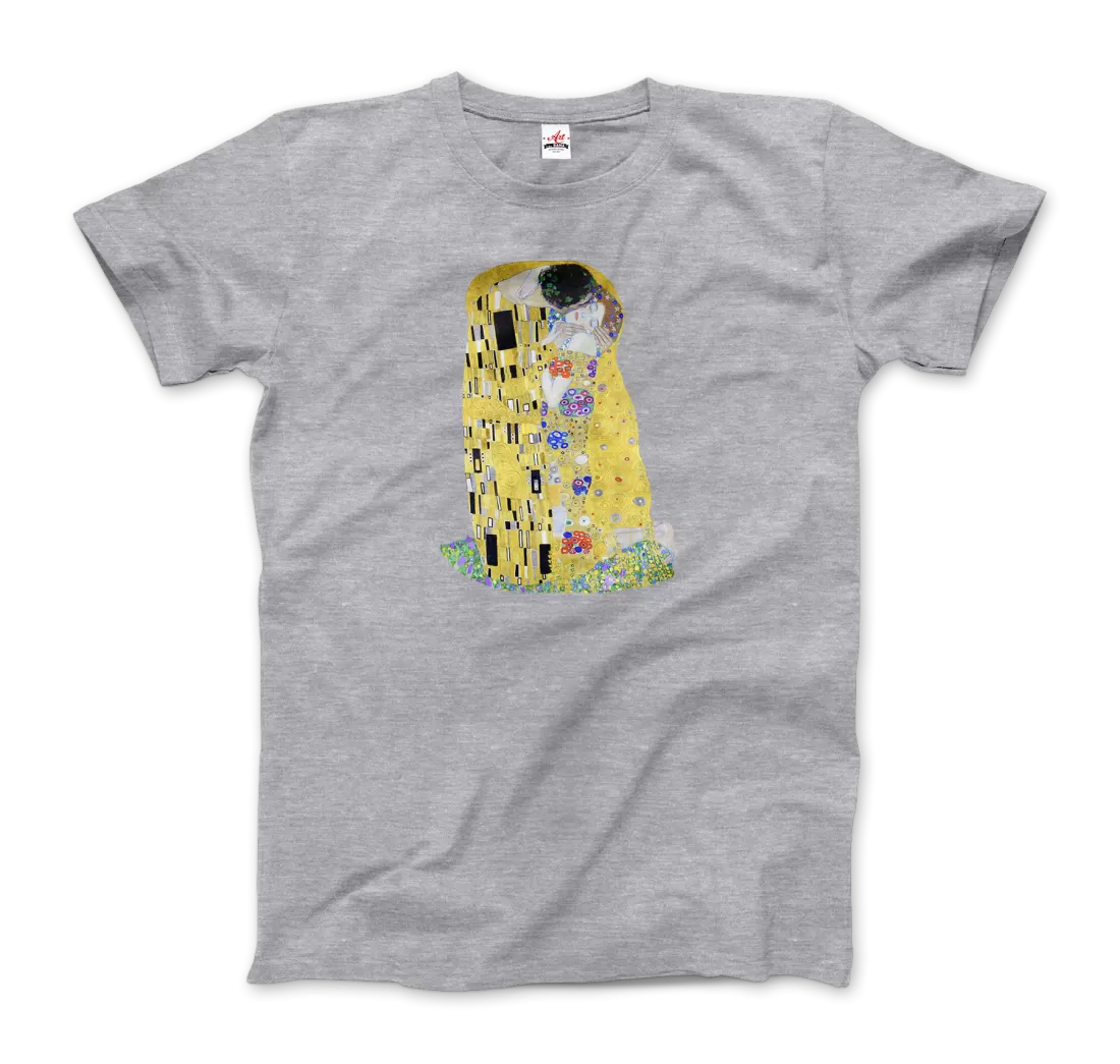 Gustav Klimt the Kiss (Or the Lovers), 1908 Artwork T-Shirt