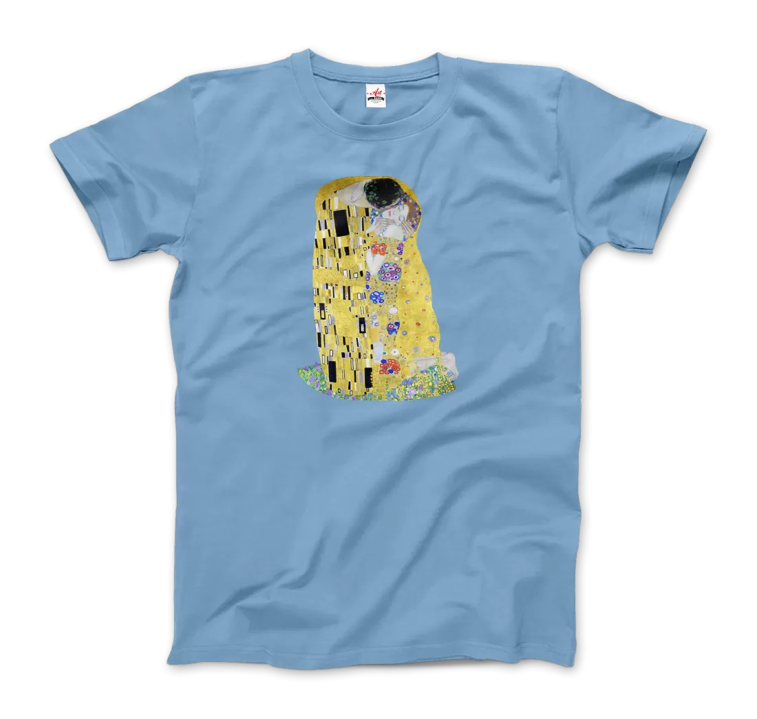 Gustav Klimt the Kiss (Or the Lovers), 1908 Artwork T-Shirt