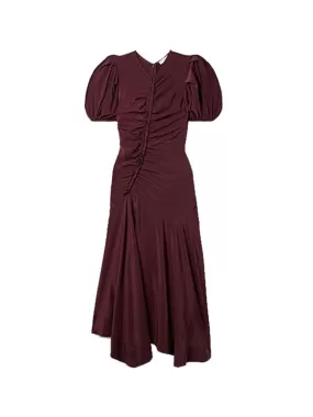 Heleen Dress in Mahogany