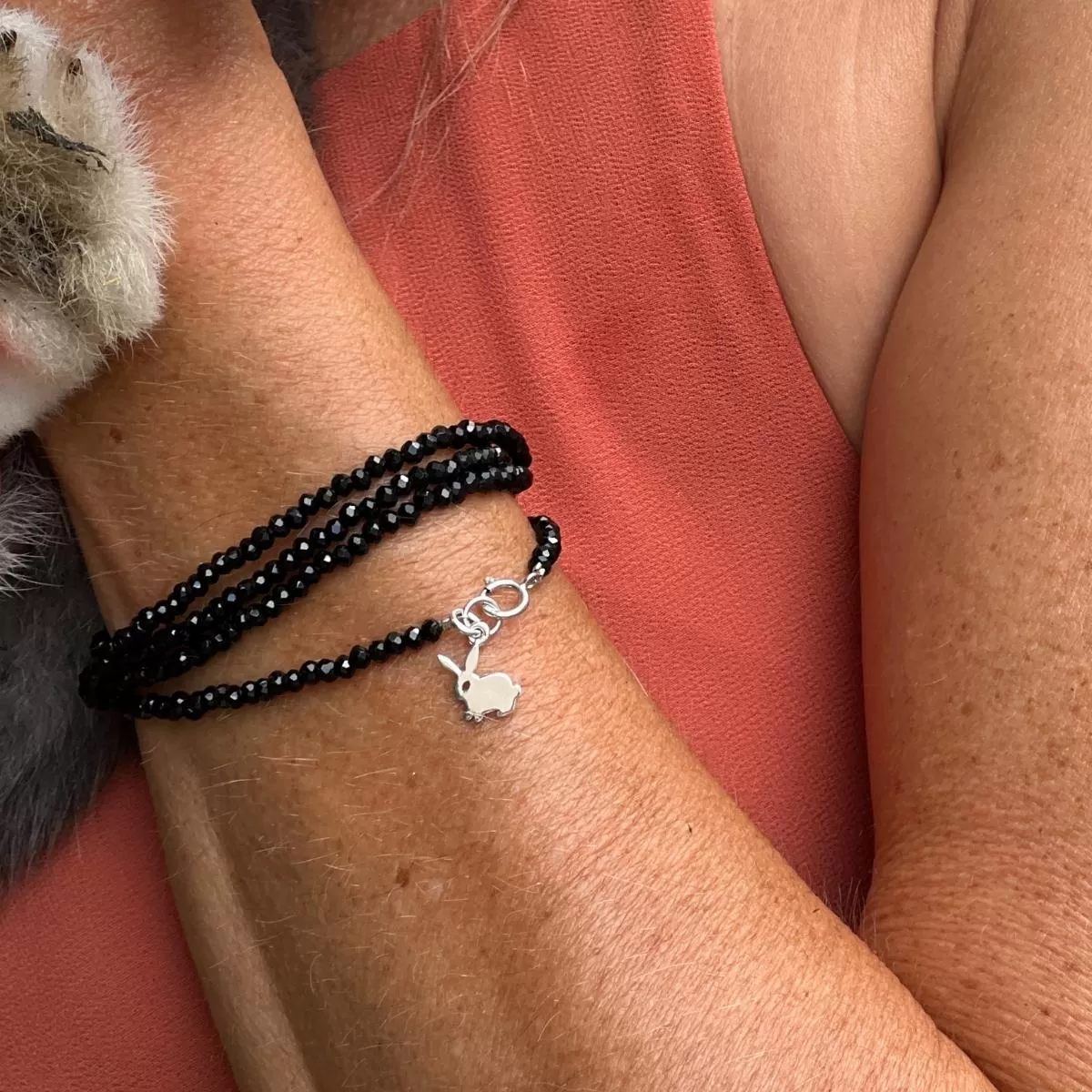 Innocence & Awareness: Bunny Wrap Bracelet